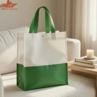 ساک دستی پارچه ای دکمه دار