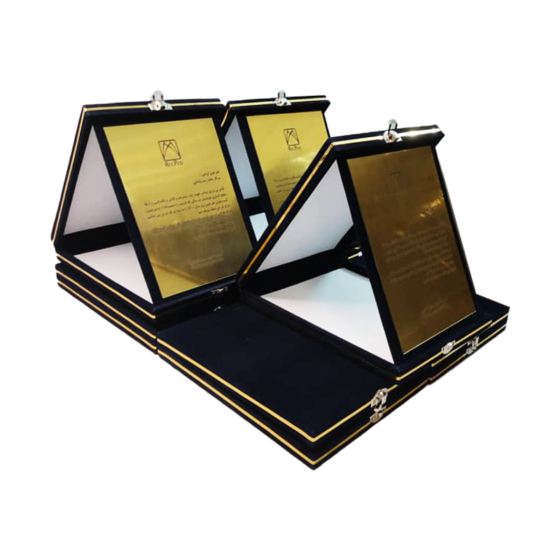 لوح تقدیر - کد 1004 2 هدایای تبلیغاتی لوح تقدیر