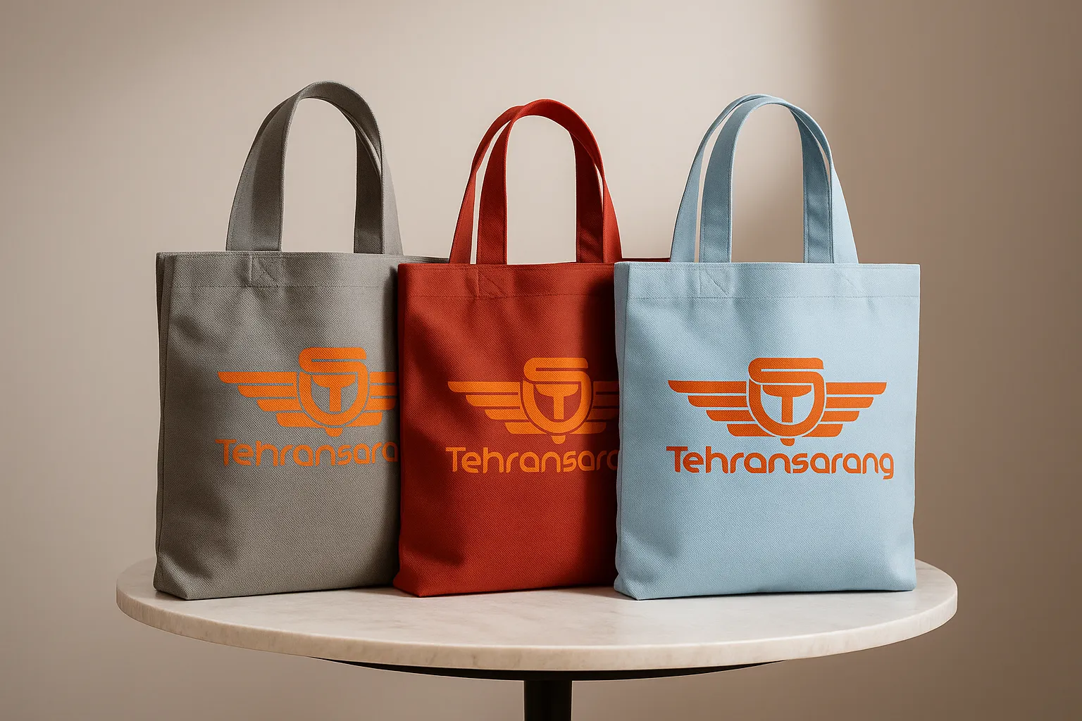 ساک دستی تبلیغاتی در رنگ های مختلف تهران سارنگ