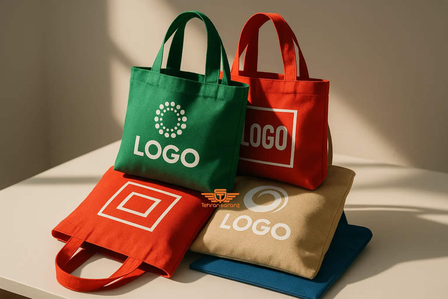 هزینه ساک دستی تبلیغاتی در تیراژ بالا با چاپ لوگو