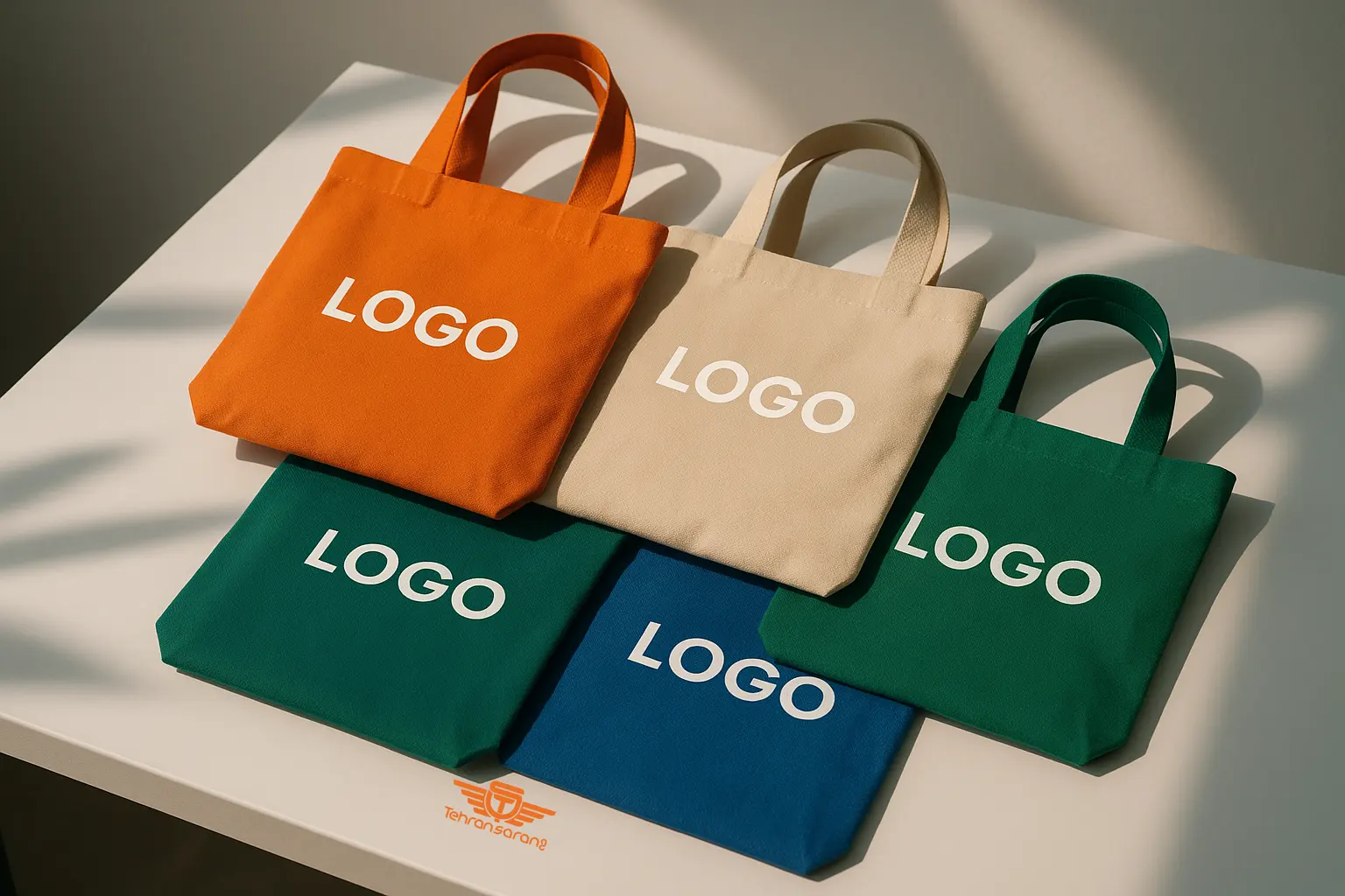 هزینه ساک دستی تبلیغاتی  با چاپ لوگو