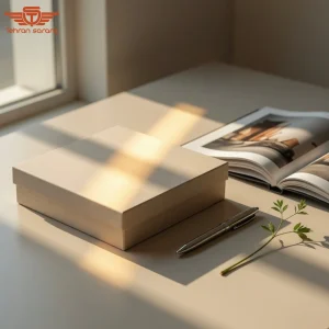 جعبه کرافت - کد 0021 1 هدایای تبلیغاتی تهران سارنگ جعبه کرافت مربعی