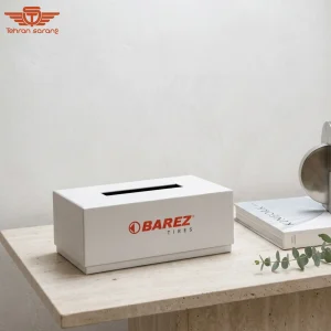 جعبه دستمال کاغذی - کد 1049 3 هدایای تبلیغاتی تهران سارنگ جعبه دستمال کاغذی