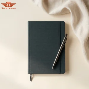 دفتر یادداشت تبلیغاتی - کد 120 2 هدایای تبلیغاتی تهران سارنگ دفتر یادداشت تبلیغاتی