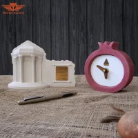 ست تندیس و ساعت رومیزی سارنگ