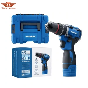 دریل شارژی مدل vr1608-blx برند vivarex