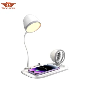 چراغ مطالعه اسپیکر و شارژر وایرلس