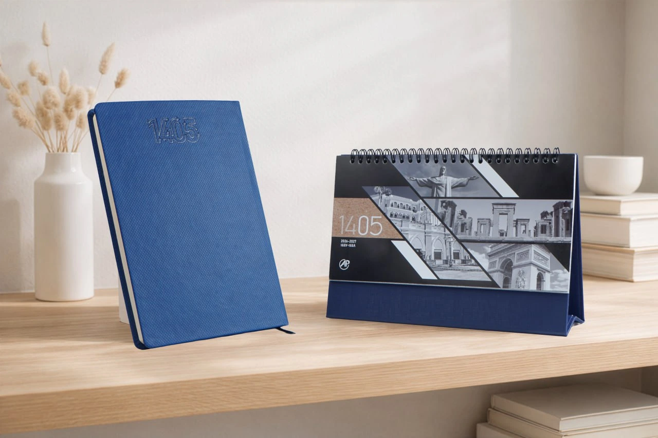 ست سررسید و تقویم رومیزی - کد73