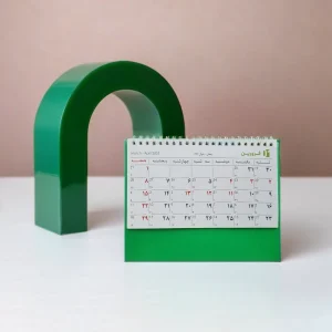 تقویم رومیزی مدل طبیعت - کد 656