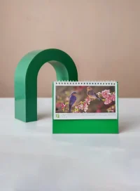 تقویم رومیزی مدل طبیعت - کد 656