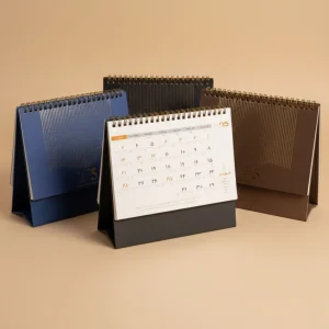 تقویم رومیزی ماهی طلاکوب - کد 703