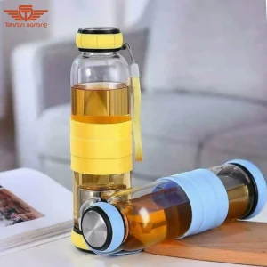 فلاسک دمنوش پیرکس درب دو طرفه - کد 4494 1 هدایای تبلیغاتی تهران سارنگ فلاسک دمنوش پیرکس درب دو طرفه