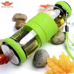 فلاسک دمنوش پیرکس درب دو طرفه - کد 4494 2 هدایای تبلیغاتی تهران سارنگ فلاسک دمنوش پیرکس درب دو طرفه