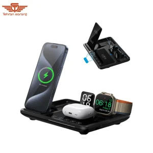 شارژ وایرلس چند کاره برند NEXU مدل R11S