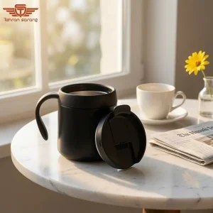 تراول ماگ دسته دار - کد 2028 3 هدایای تبلیغاتی تهران سارنگ تراول ماگ دسته دار