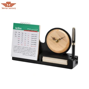 ساعت رومیزی تقویم دار